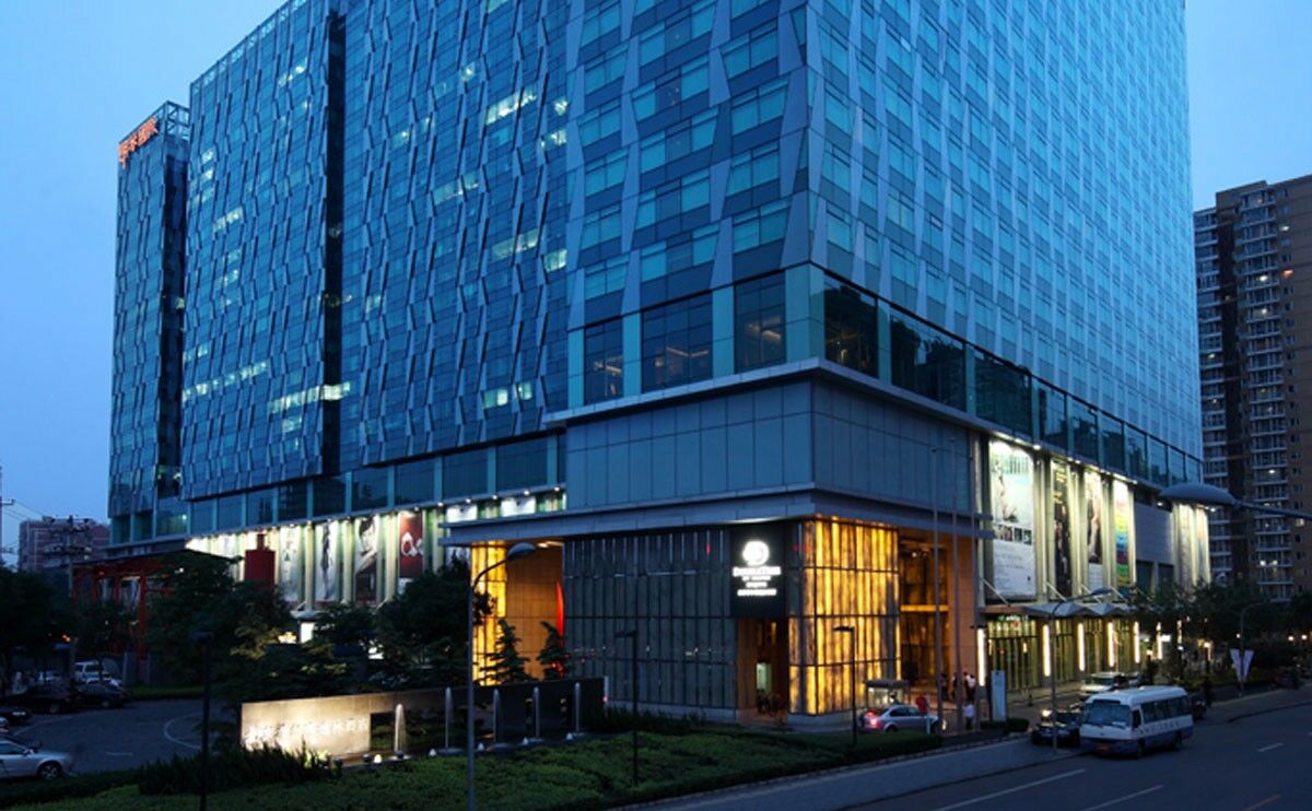 Doubletree By Hilton Beijing Hotel Exterior photo